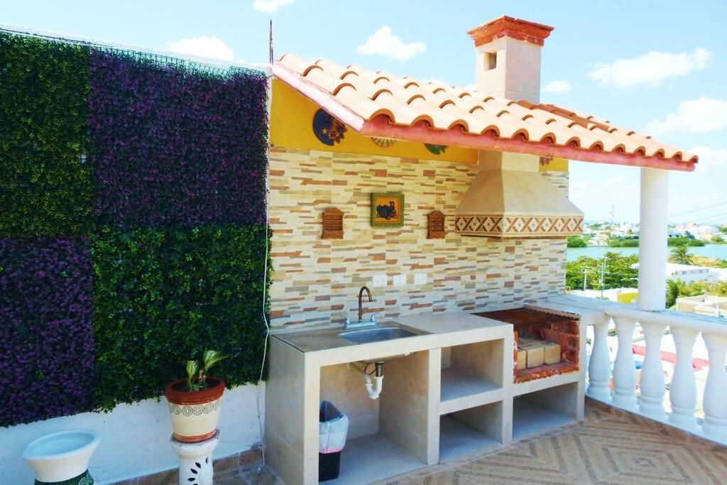 Casa El Quinto Elemento, Departamento Tierra! Apartamento Ilha das Mulheres Exterior foto